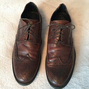 BORGO MEDICEO brown oxford dress shoes sz 10